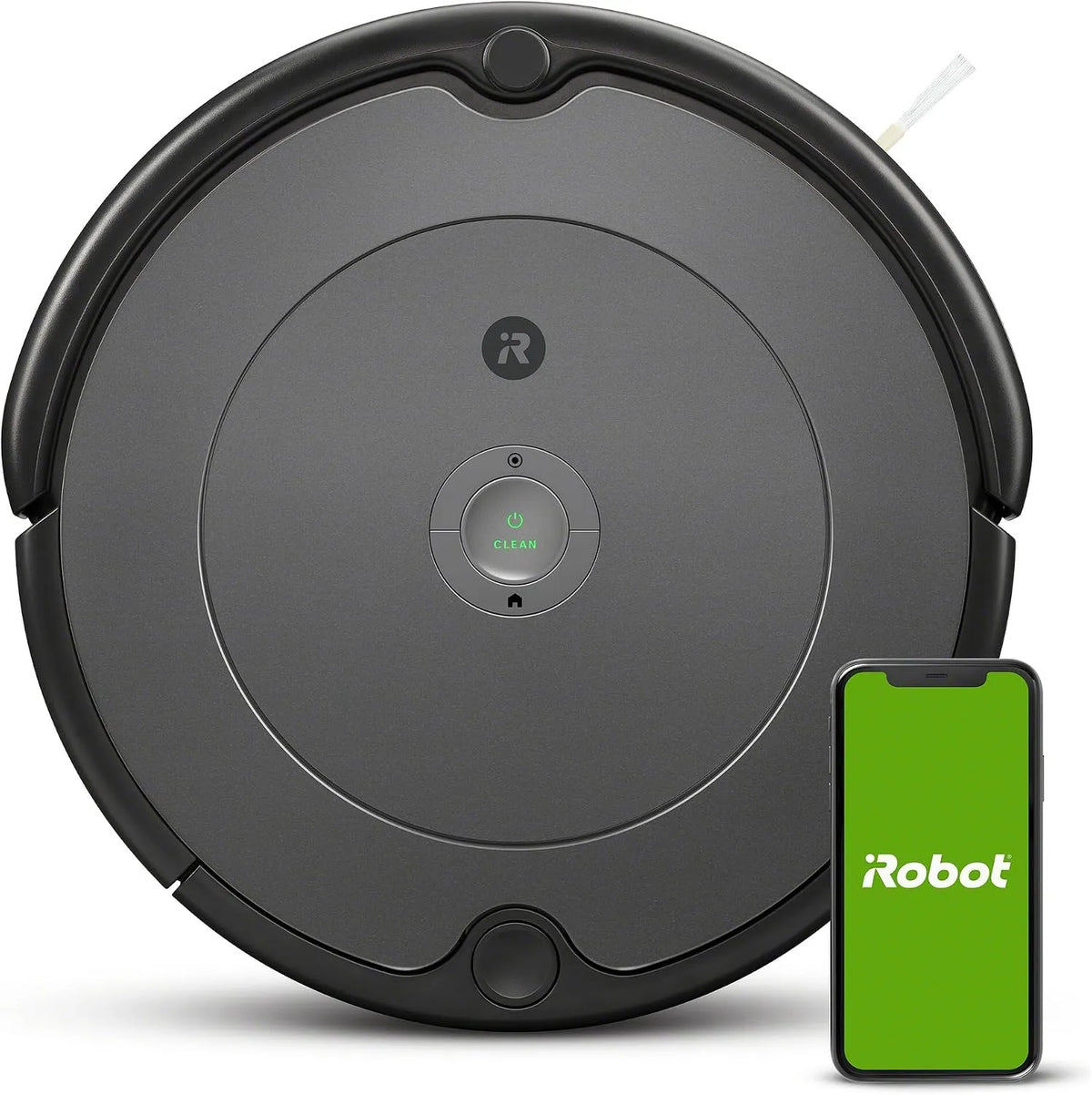 Saugroboter 3-Stufen-Reinigungssystem, Staubsauger Roboter, iRobot Roomba 697, App-steuerbarer, Dirt-Detect-Technologie, Farbe Grau