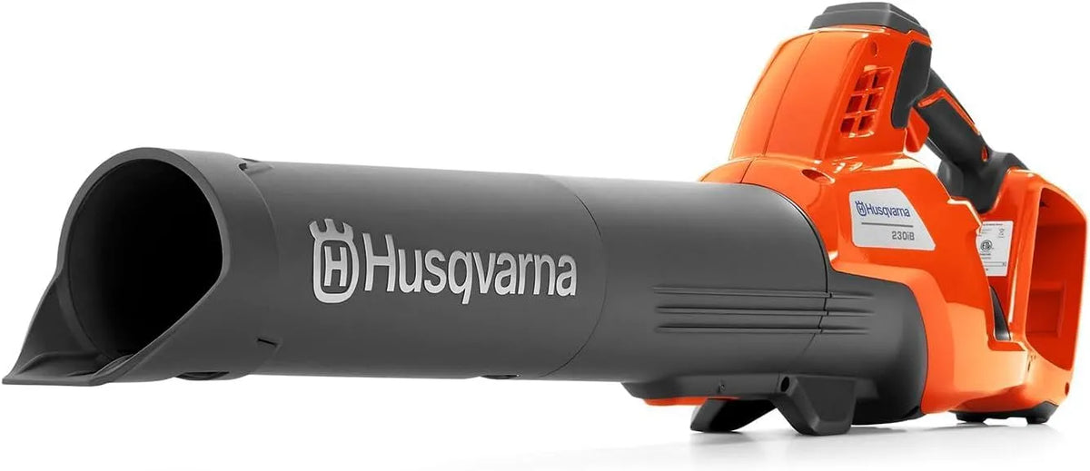 Husqvarna Laubbläser 230iB, Akku, Boost-Modus und Tempomat, Starker Luftstrom, Leichter und leiser Gartenbläser