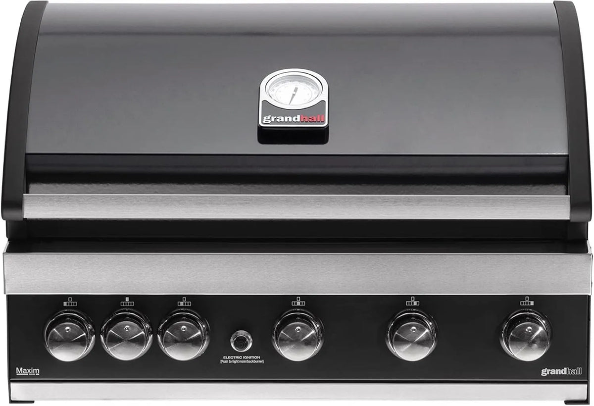 Gasgrill K05000308A Grandhall Einbau, Maxim G5 Built-In 5 Brenner, 1 Infrarot-Heckbrenner