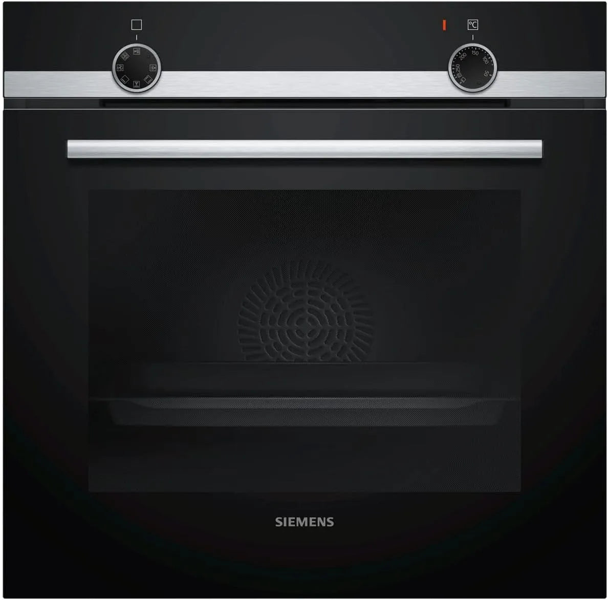 Siemens Backofen HB510ABR1 iQ100 3D-Heißluft, Maße 60 x 60 cm, Einbau, Schnellaufheizung, Edelstahl