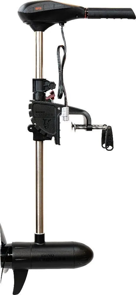 V2 Elektro Außenbordmotor, Gewicht 10 kg VX 65, Schaftlänge 79 cm, Spannung 12V, Fassungsvermögen 65 lbs Schubkraft, Leistung 560W, 5 Vorwärts