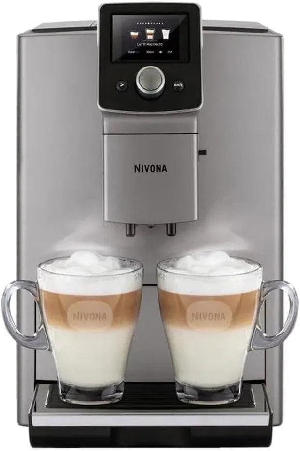 Kaffeevollautomat NICR823 Nivona, Chrom, Full titan