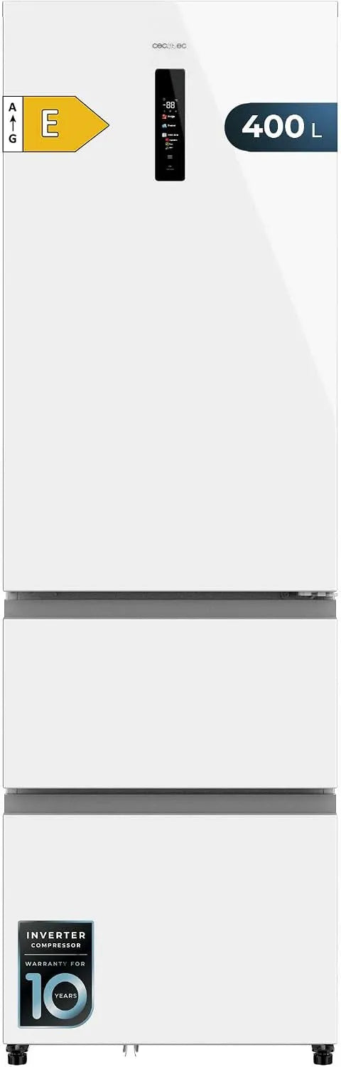 Cecotec Kühlschrank, Multi Airflow Kältezirkulation und leisen Inverter-Kompressor
