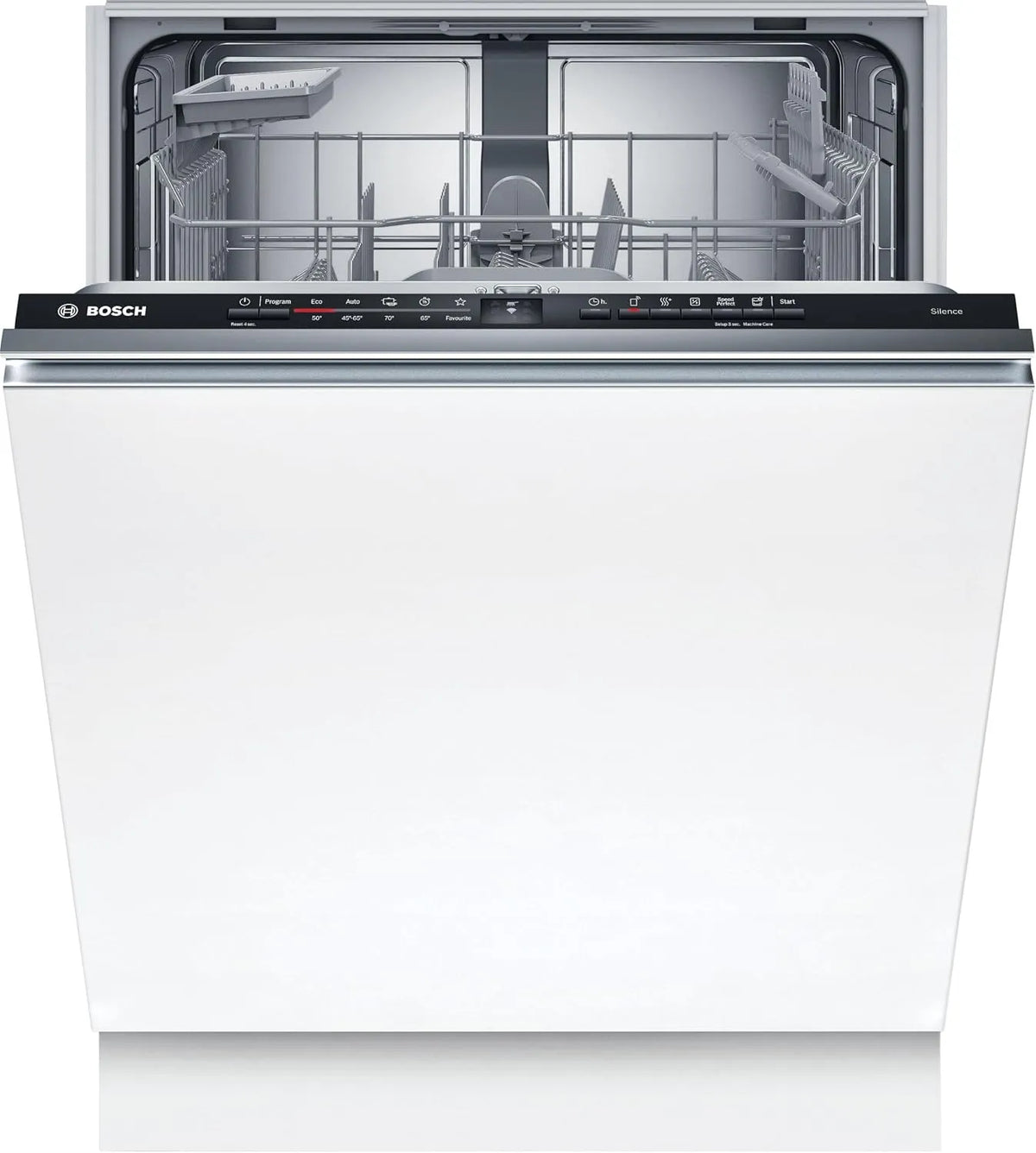 Bosch Geschirrspüler SMV2ITX09E, Serie 2, Smarter Vollintegriert 60 cm, Spülmaschine mit Programmassistent, ckkorb, Extra Trocknen, VarioSpeed