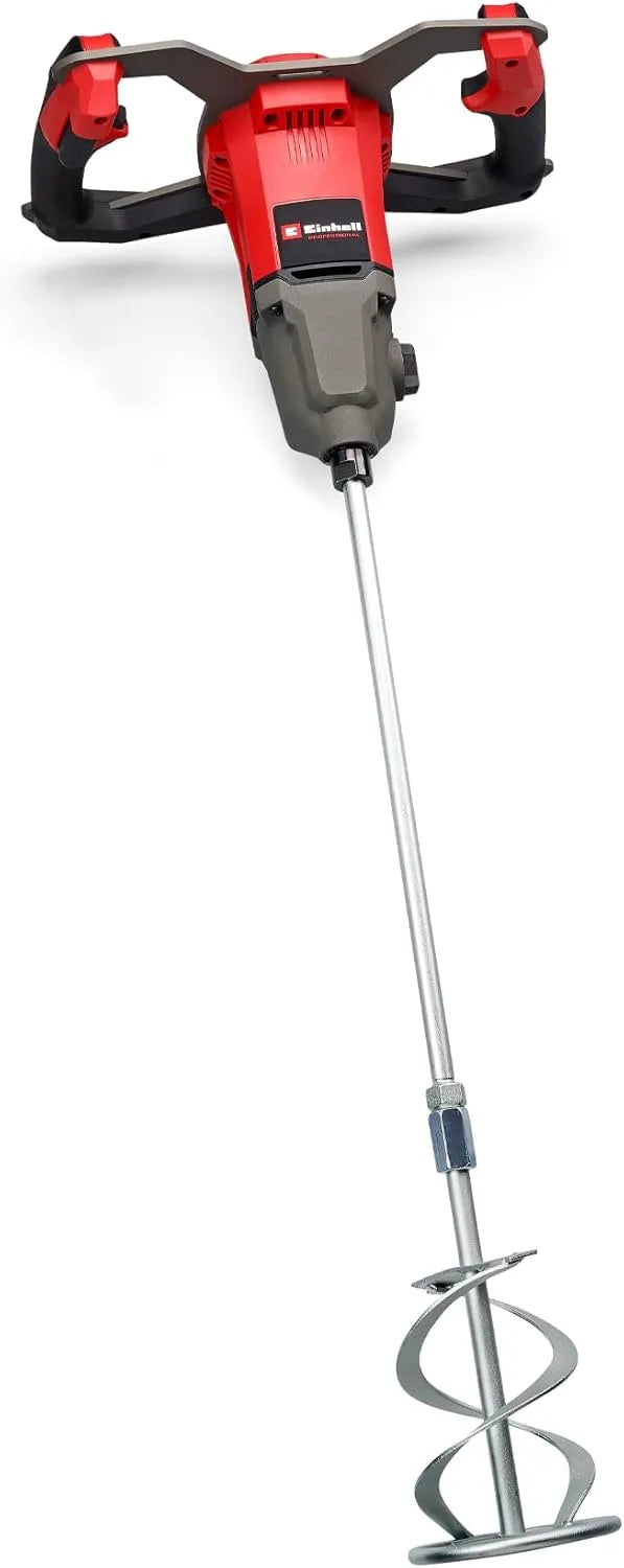 Einhell Modell 2-Gang-Getriebe TP-MX 1700 1700-2 M14, Farb-Mörtelrührer -2 CE, Leistung 1700 W, inklusive. Ø 120 mm Rührer & Maulschlüssel, Softstart