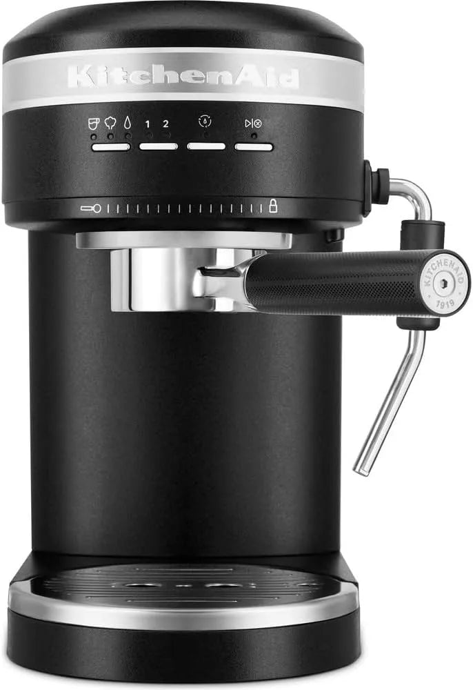 KitchenAid Espressomaschine 5KES6503EBK, ARTISAN, GUSSEISEN in Schwarz