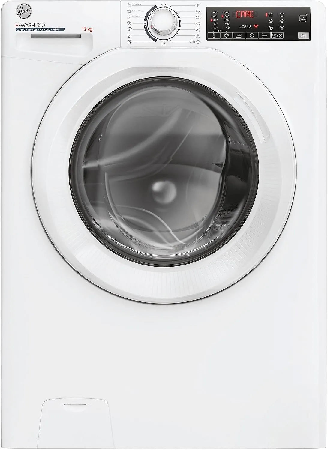Hoover Waschmaschine H-WASH 300 H3WP 4134TAM/1-S, Füllmenge 13 kg, BPM Inverter-Motor, Energieeffizienzklasse A, Smarte Bedienung mit NFC-Technologie