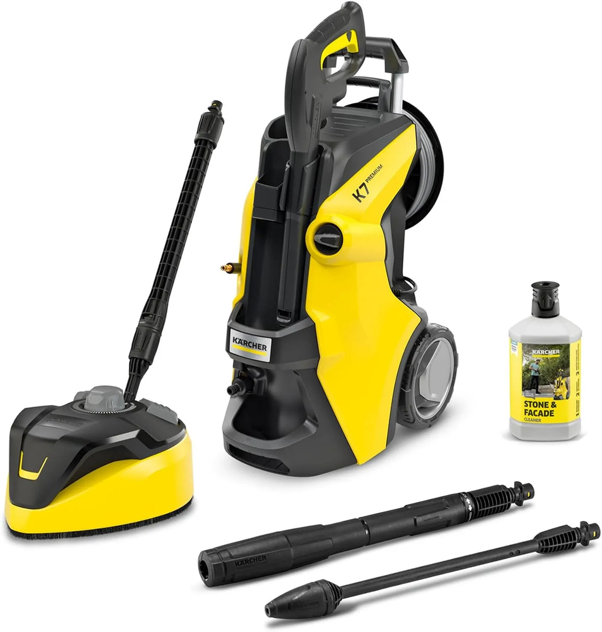 Kärcher Hochdruckreiniger, Druck: max. 180 bar, K 7 Power Flex Home, Fördermenge: 600 l/h, Gewicht: 17,9 kg, Flächenleistung: 60 m², Dreckfräser