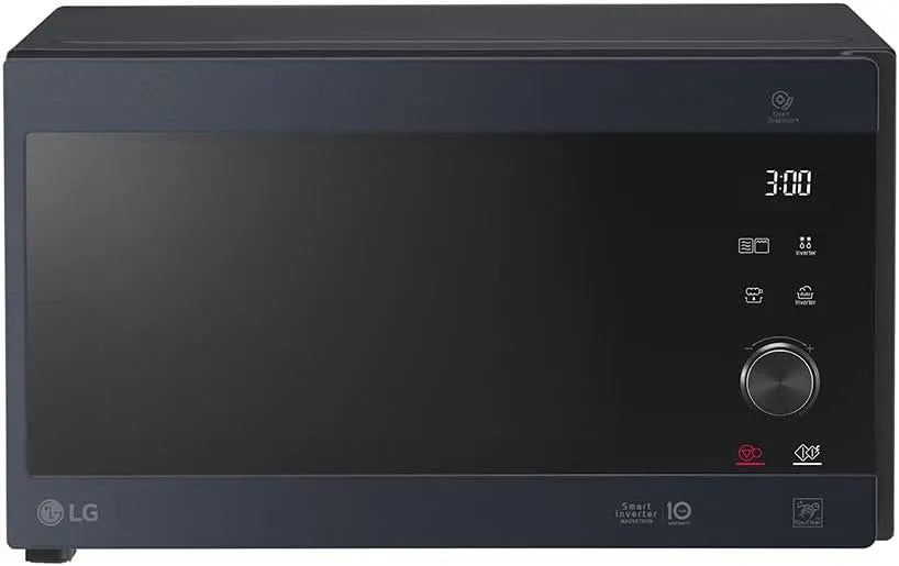 LG Mikrowelle MH6565CPB, ǀ Stiftung Warentest Testsieger ǀ 25 L ǀ, Leistung 1000W, Electronics mit Grill, in Schwarz