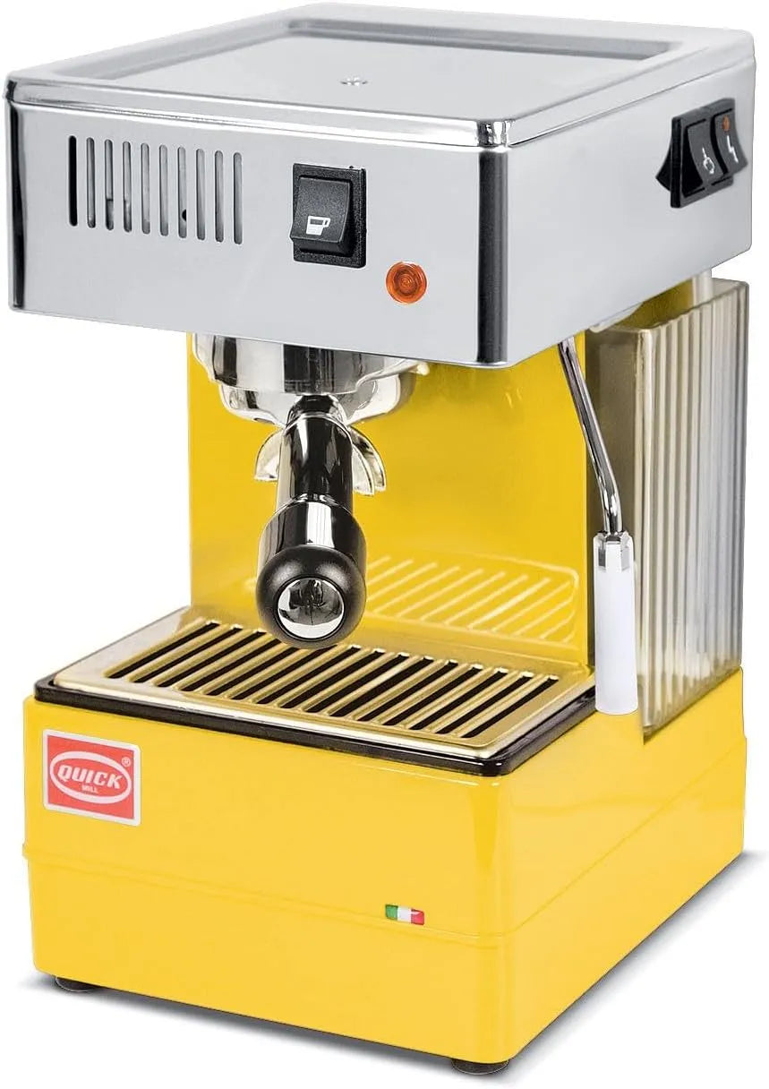 Espressomaschine 0820 Quick Mill, Gelb, Made in Italy