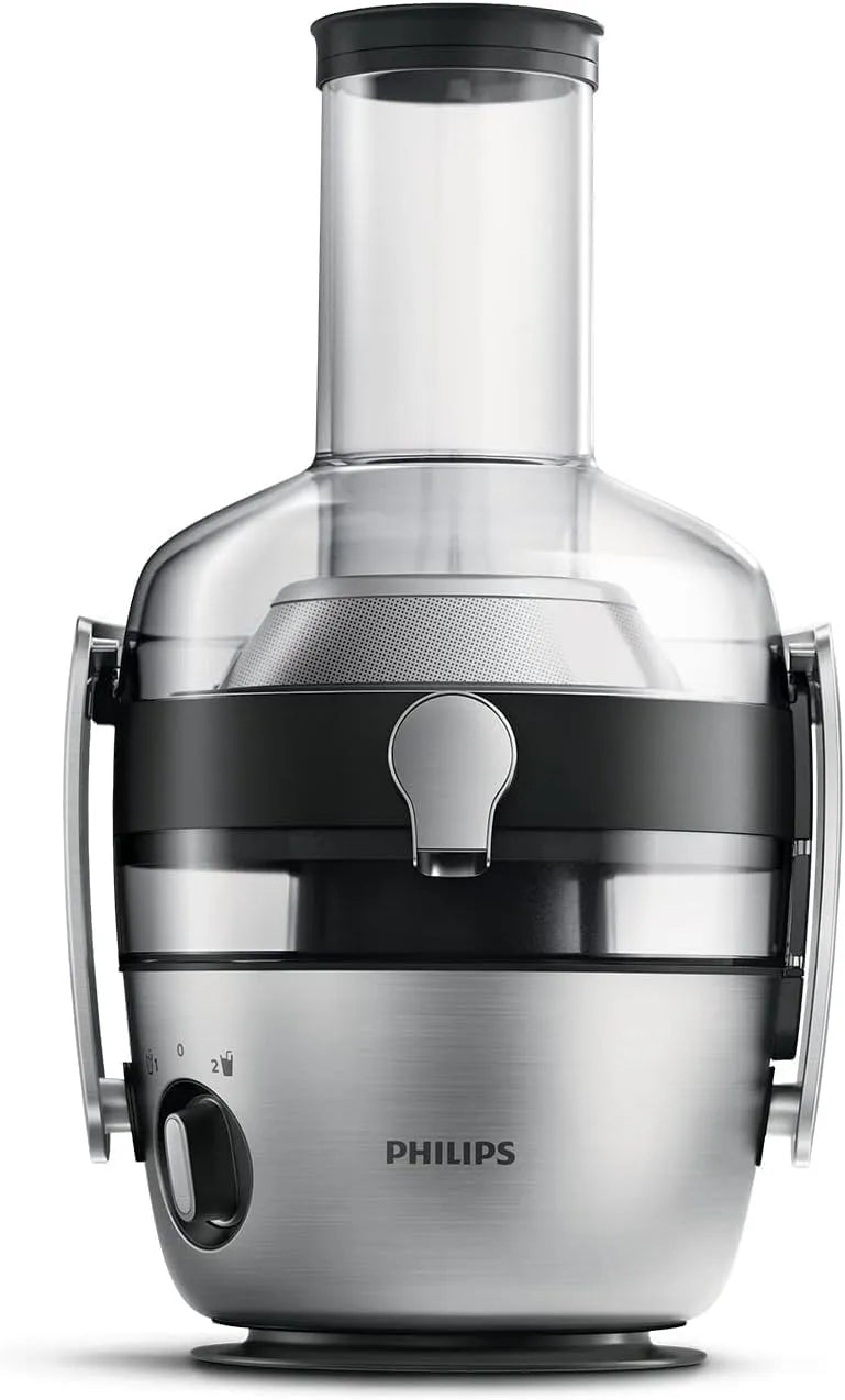 Philips Entsafter 3000 HR1921/20, 1100W leistungsstarker Motor für frischen & fruchtfleischreichen Saft, XXL-Einfüllschacht, QuickClean, Series