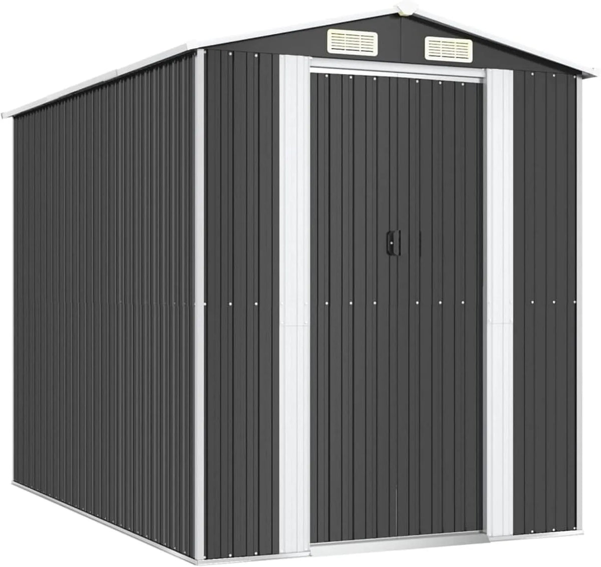 Geräteschuppen Model3147450, Anthrazit 192x274x223 cm Verzinkter Stahl Gartenhütte