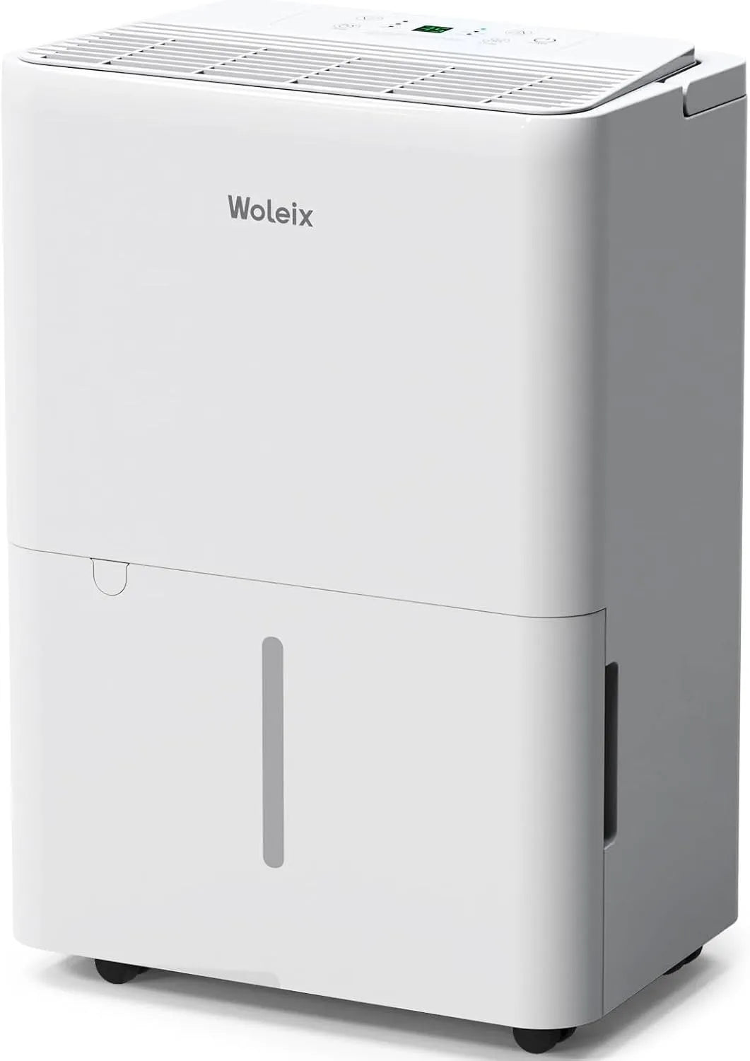 Luftentfeuchter 150m³/50m, Raumentfeuchter elektrisch 39dB für Räume bis zu 150m³, mit 1M Ablaufschlauch und Timer, Filter, elektrisch 20L, 50m²