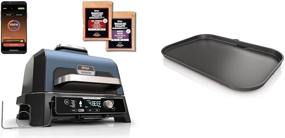 Ninja Grill OG850/OG901, kompatibel mit Woodfire BBQ OG850, Woodfire Pro Connect XL Elektrischer BBQ Smoker &