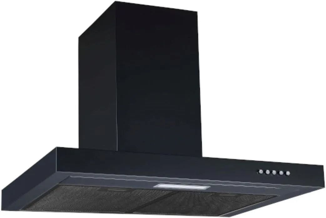 PKM Dunstabzugshaube 6004BH, Abluft, Breite 60 cm, Fassungsvermögen 3 Leistungsstufen, LED-Beleuchtung, Umluft