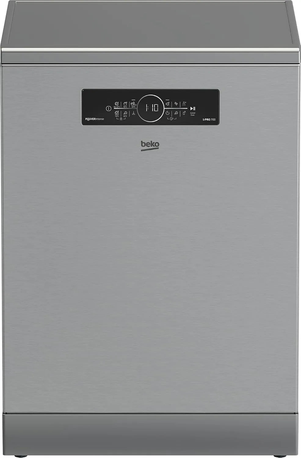 Beko Geschirrspüler BDFN36561XP, für 15 Maßgedecke, 6 Zusatzfunktionen, in freistehender Ausführung und unterbaufähig, SilentWash, Breite 60 cm