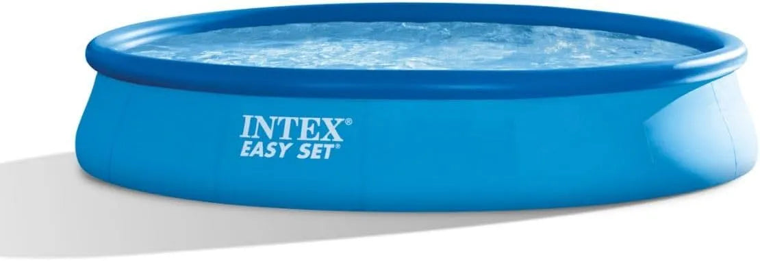Intex Pool 28158NP, Filterpumpe 2006 L/h, Fassungsvermögen 9729 L, Maße 457x84 cm, Aufstellpool Easy Set Rund, PVC, Blau