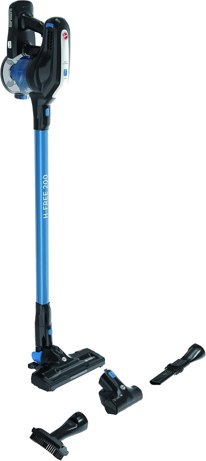 Hoover Staubsauger HF222UPT, Spannung 22 Volt, Miniturbodüse ideal zur Tierhaarentfernung, Blau, Akku-Hand- und Stielstaubsauger H-Free 200 Pets