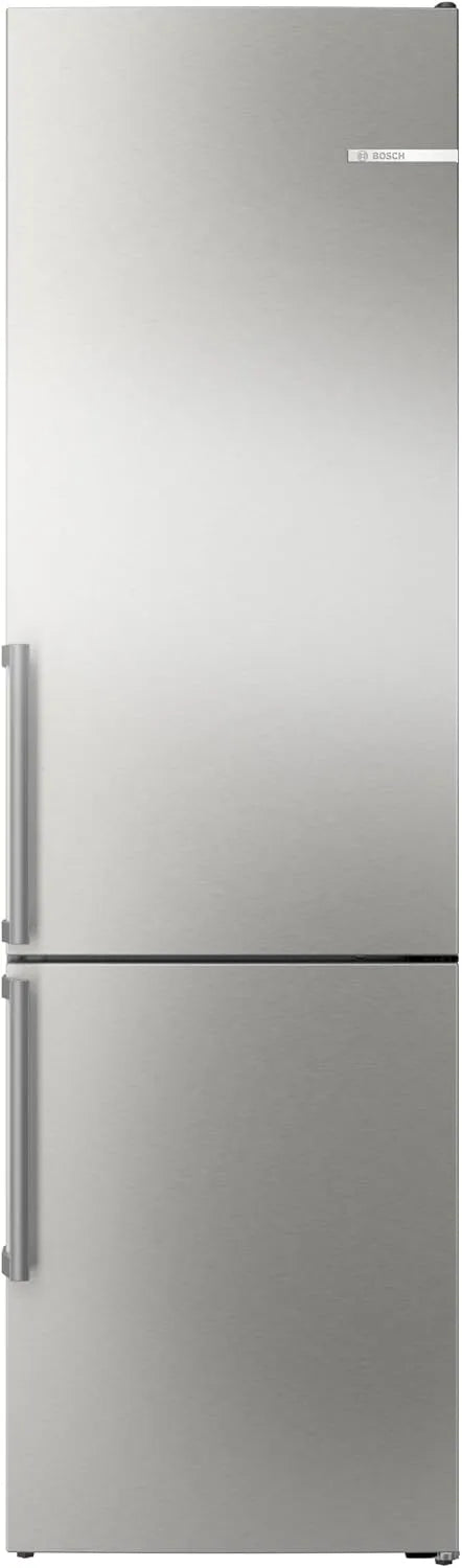 Bosch Modell KGN39AIAU, Fassungsvermögen 260 L Kühlen & 103 L Gefrieren, Kühl-Gefrier-Kobination 203 x 60 cm, Serie 6, Gebürsteter Stahl, Leise