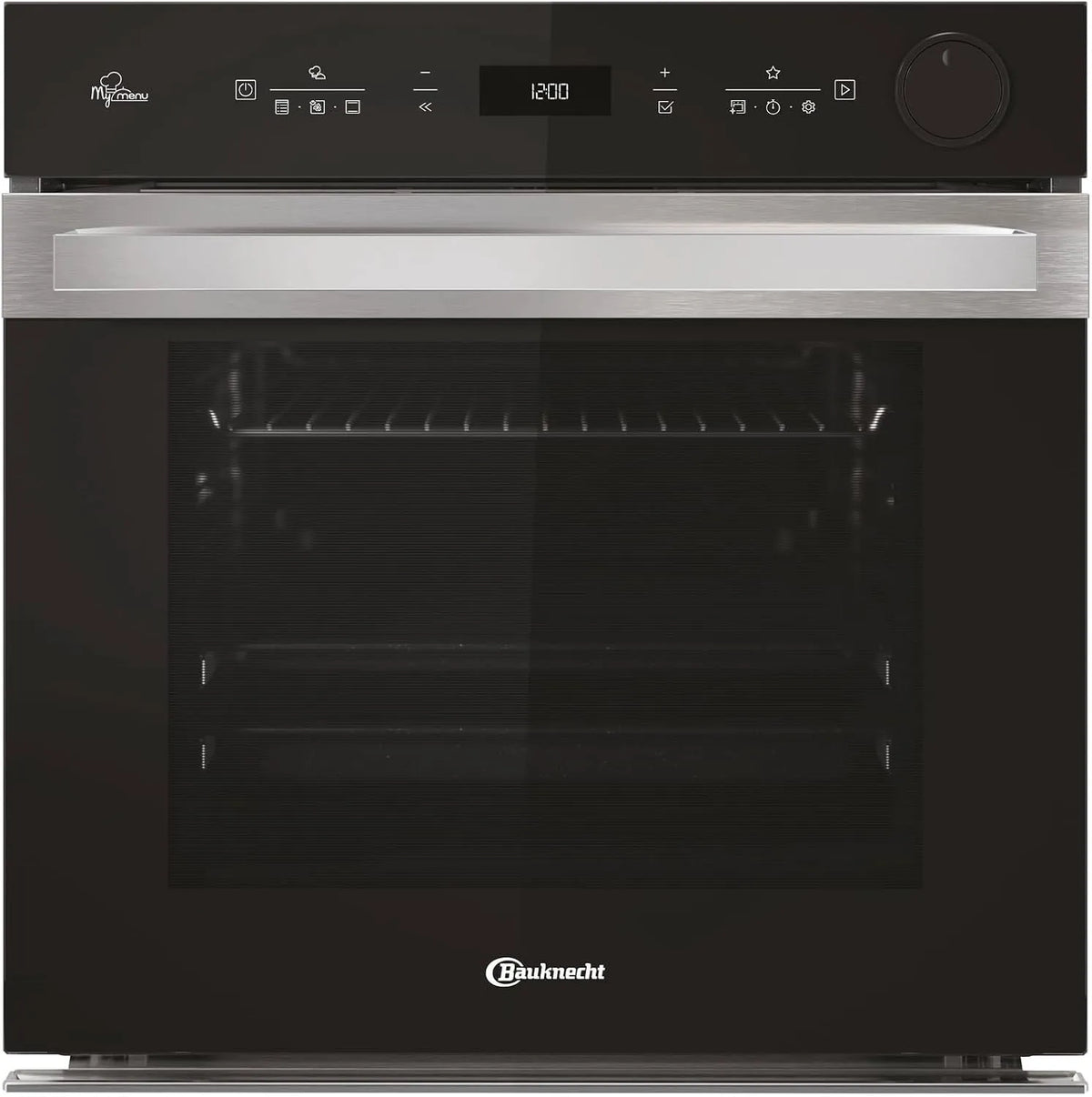 Bauknecht Backofen BIK5S DP8F2, 2-fach Teilauszug, ES Einbau Dampf, Energieklasse A+, AirFry-Funktion inklusive. Blech, Soft Steam, Multiflow, MyMenu