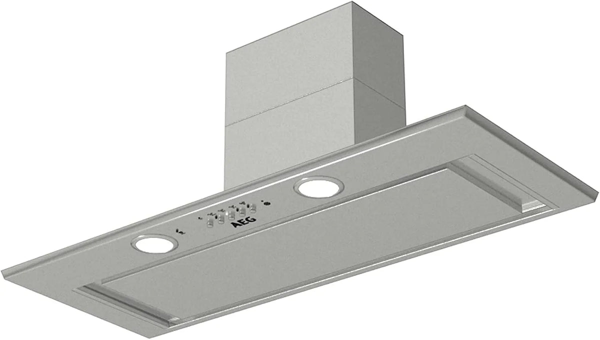 AEG Dunstabzugshaube DGE5861HM, Edelstahlfarben