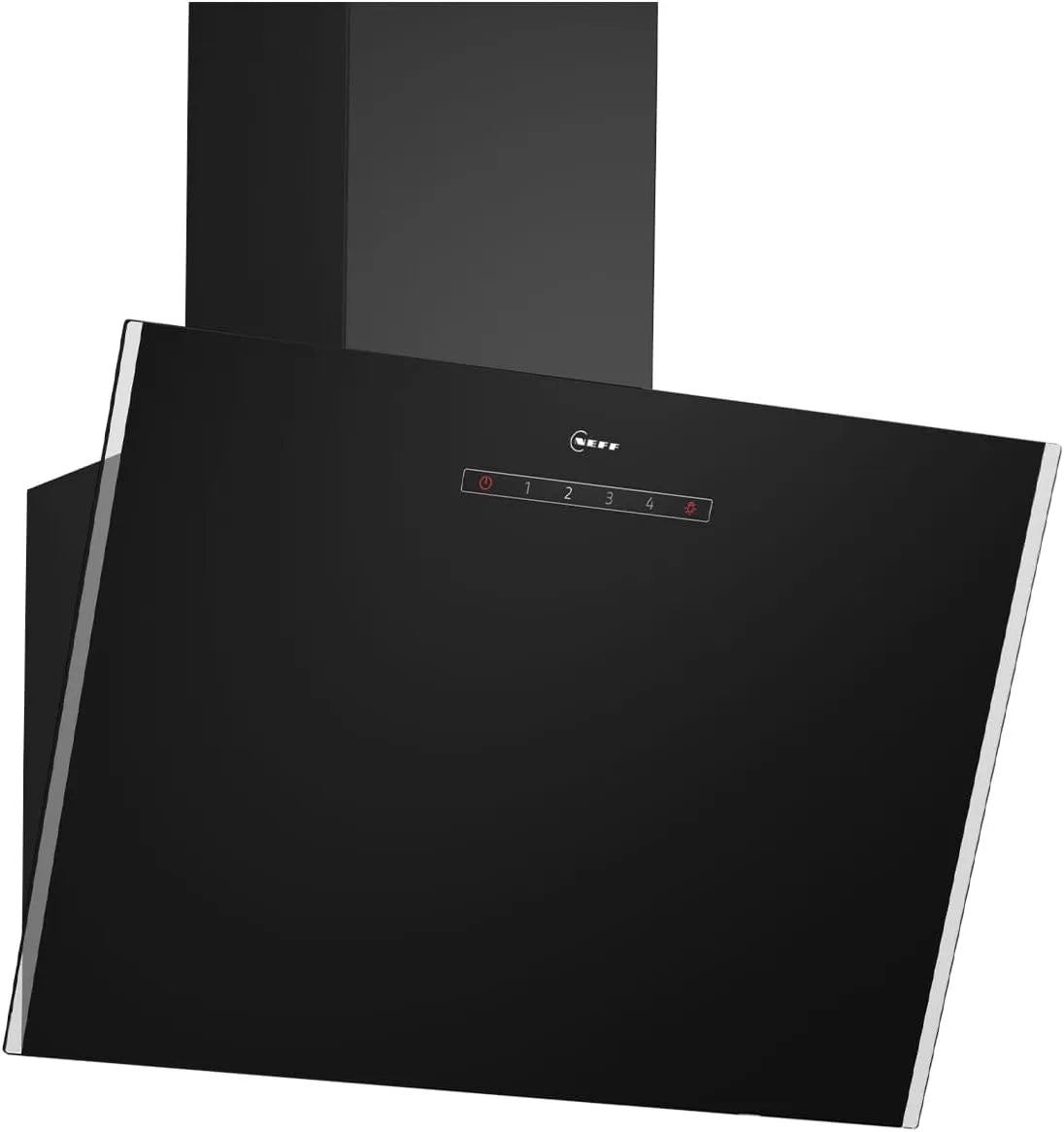 Neff Dunstabzugshaube D63IDK1S0, 60cm breit, Intensivstufe, Touch Control, in Schwarz, N 30, Wandesse, zur Wandmontage, LED-Beleuchtung