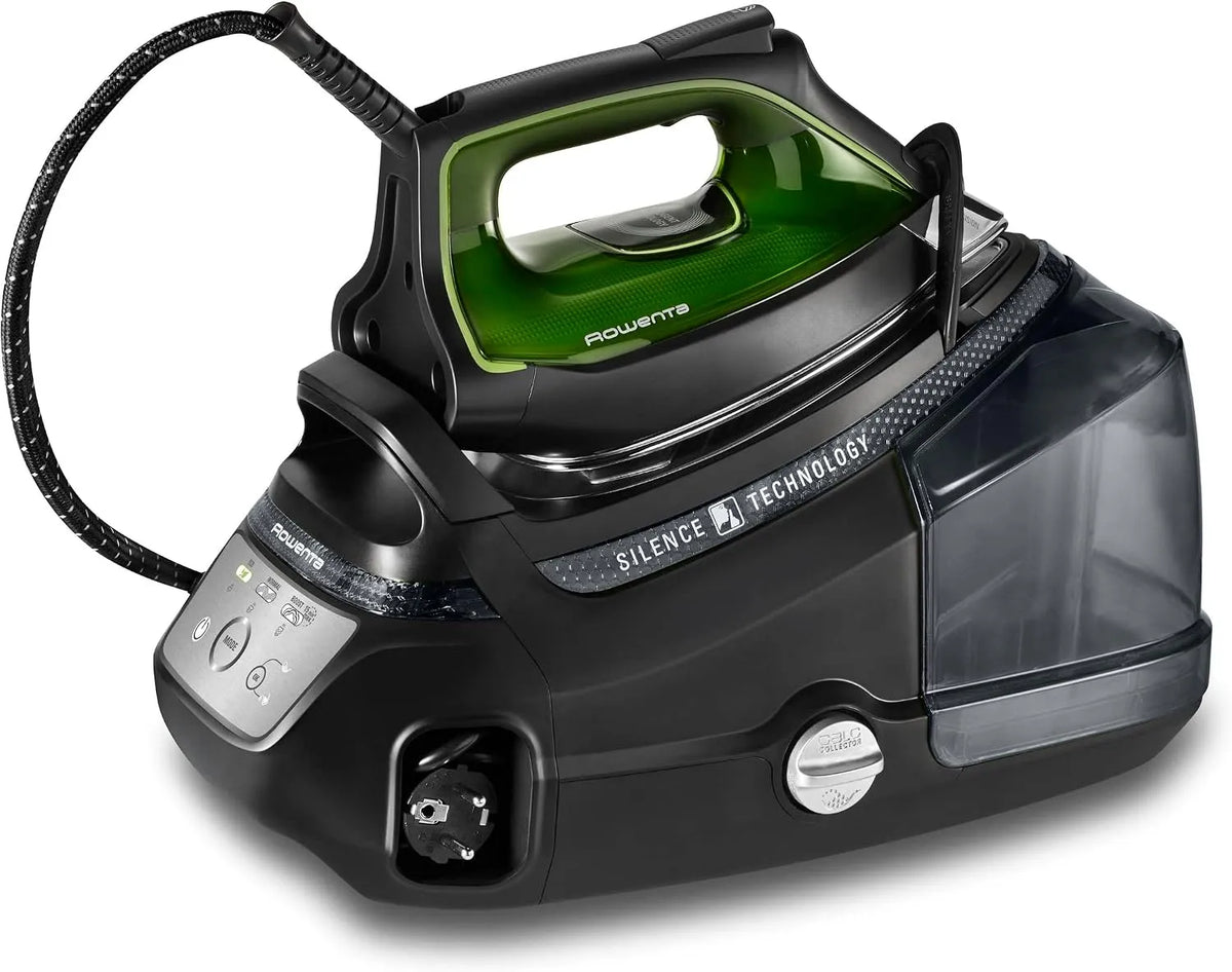 Rowenta Modell, Leistung 2800 W DG9248, Fassungsvermögen 1300 ml abnehmbarer Wassertank, Dauerdampfmenge 150 g, Eco-Funktion, Grün, Min