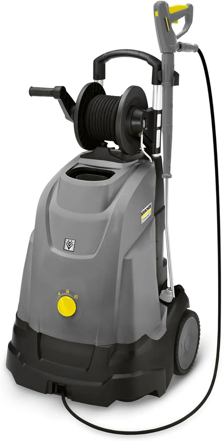 Kärcher Hochdruckreiniger, max. 80 °C, Fördermenge: 450 l/h, Schlauch: 15 m, Schlauchtrommel, Heißwasser HDS 5/11 UX, Arbeitsdruck: 110 bar
