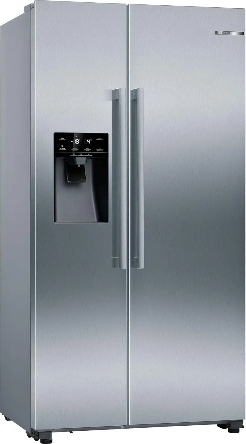 Bosch Kühlschrank KAD93AIDP, Serie 6, XXL-Amerikanischer Side by Side, Maße 178,7 x 90,8 cm, Fassungsvermögen 371 L Kühlen & 191 L Gefrieren, NoFrost