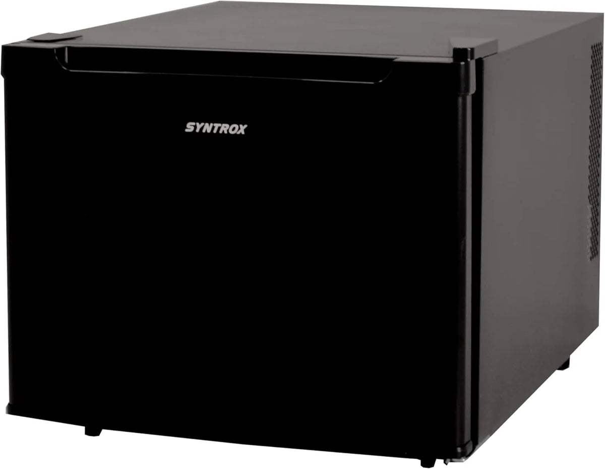 Kühlschrank, Syntrox 35 l Kleiner Mini in Schwarz Bundal, Barkühlschrank, Minibar, geräuscharm, kompakt, LED-Innenbeleuchtung, leicht zu reinigen