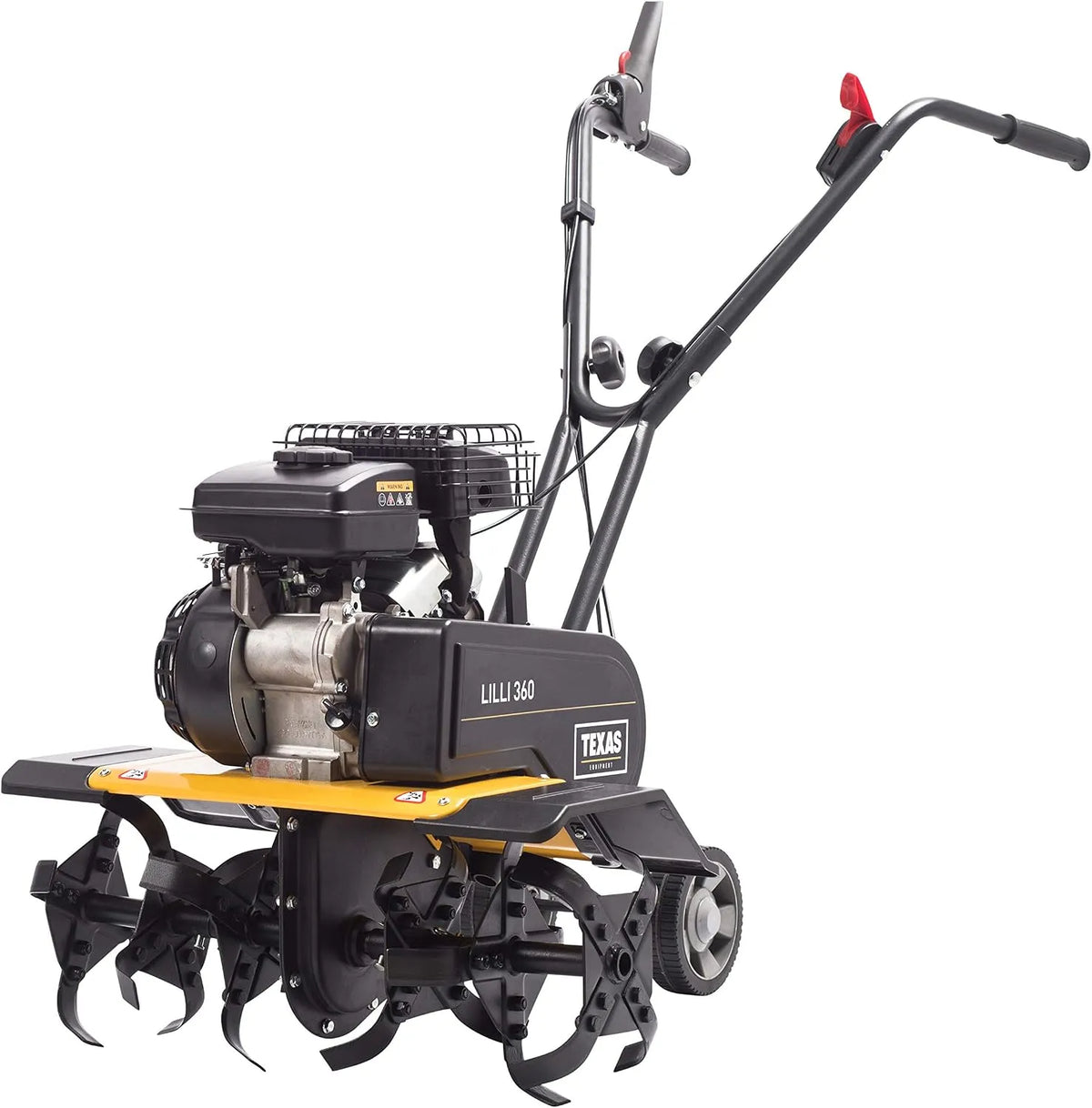 Motorhacke 360TG TEXAS Gartenfräse Motorhacke, 78,5 cm³, Leistung 1400W, 1 x Vorwärtsgang, 40-60 cm, 26 cm Arbeitstiefe, 1,9 PS