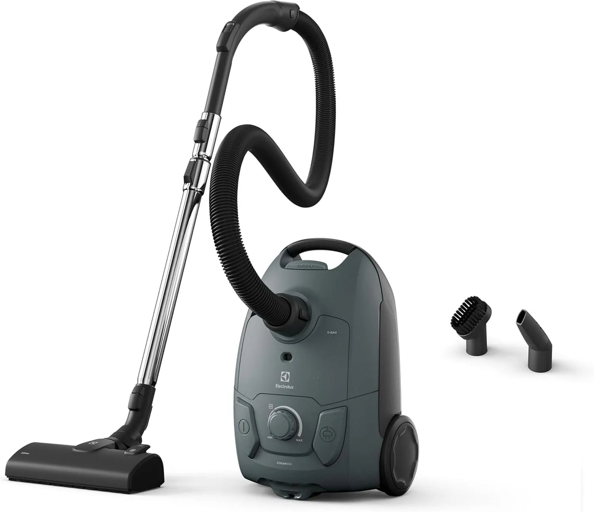 Electrolux Staubsauger EB51C1OG, 3 l Beutelkapazität, 500 Bagged Cleaner, hohe Filtration, Ozeangrün, leistungsstarker 650 W, 78 dB, mit Beutel