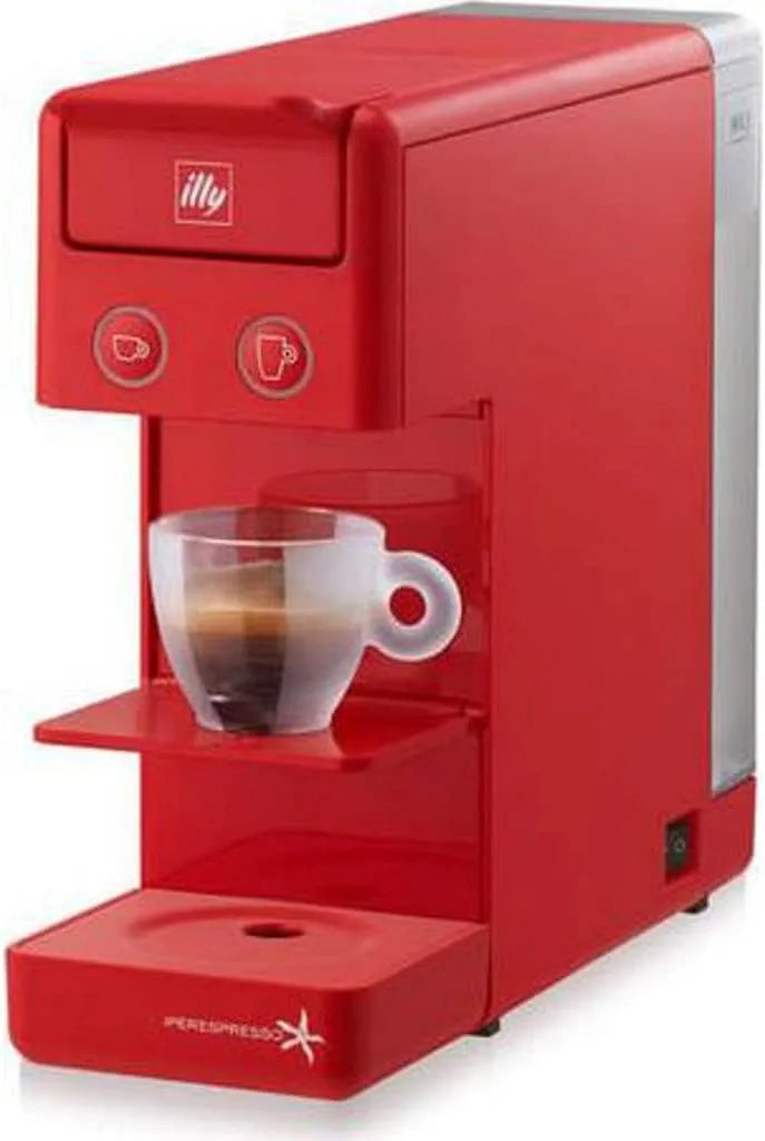 Kaffeemaschine 60417 Y3.3 illy Kaffee, für Iperespresso Kapseln in Rot