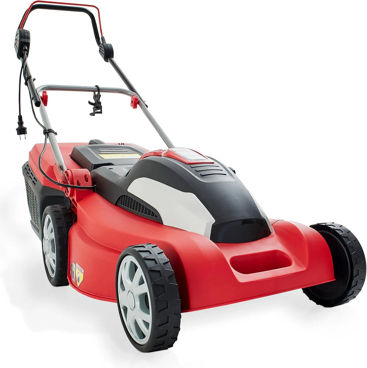 Rasenmäher HECHT, Elektro mit 1800 Watt Motor, 42 cm Schnittbreite, zentra-le 11-Fach Schnitthöheneinstellung 25-85 mm