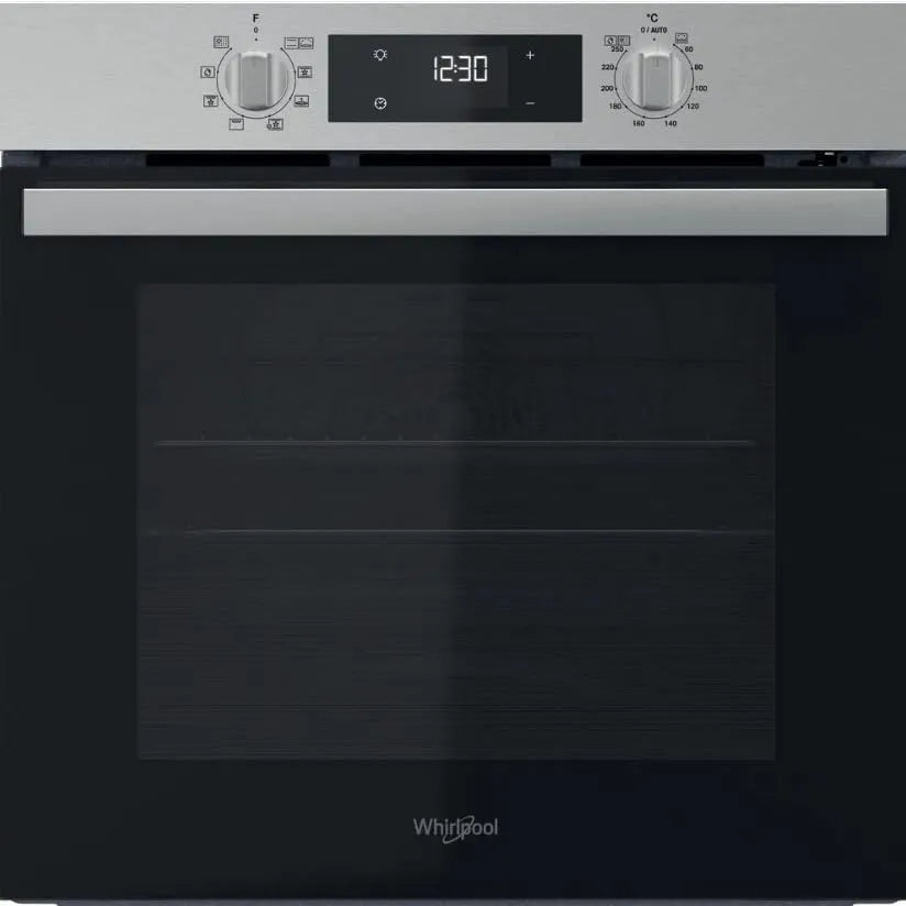 Whirlpool Eingebauter Multifunktionsofen von 71 l Pyrolyse Zwangshitze Energieklasse A OMR551RR0X