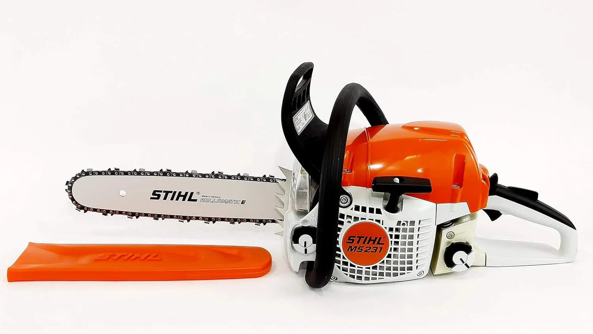 STIHL Motorsäge MS 231 C 63PM3 1143, BE Kettensäge, 2,7 PS mit 35 cm Schnittlänge + Kette, 011 3032