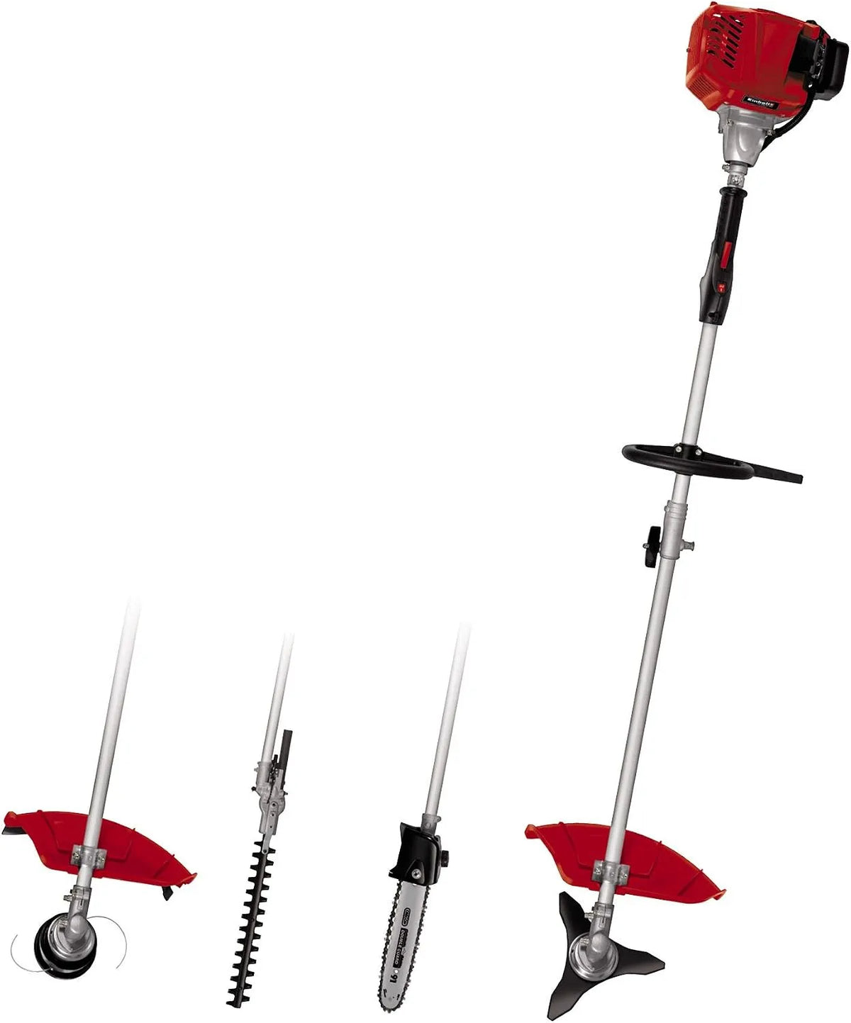 Einhell Heckenschere GC-MM 52 I 9600 cm/42, Leistung 1,5 KW, Schnittlänge Sägekette 25,5 cm, Benzin-Sense Multitool AS, max. U, Modell cm, min