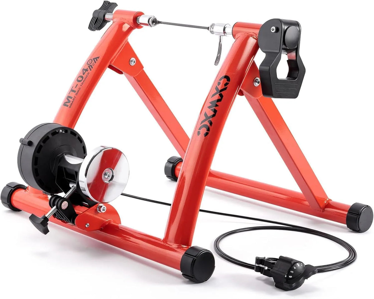 Fahrrad CXWXC, mit Schnellspanner Vorderradunterlage Radtrainer für 26-29 Zoll Fahrradtraining Fahrradfahren Zuhause Indoor, Rollentrainer