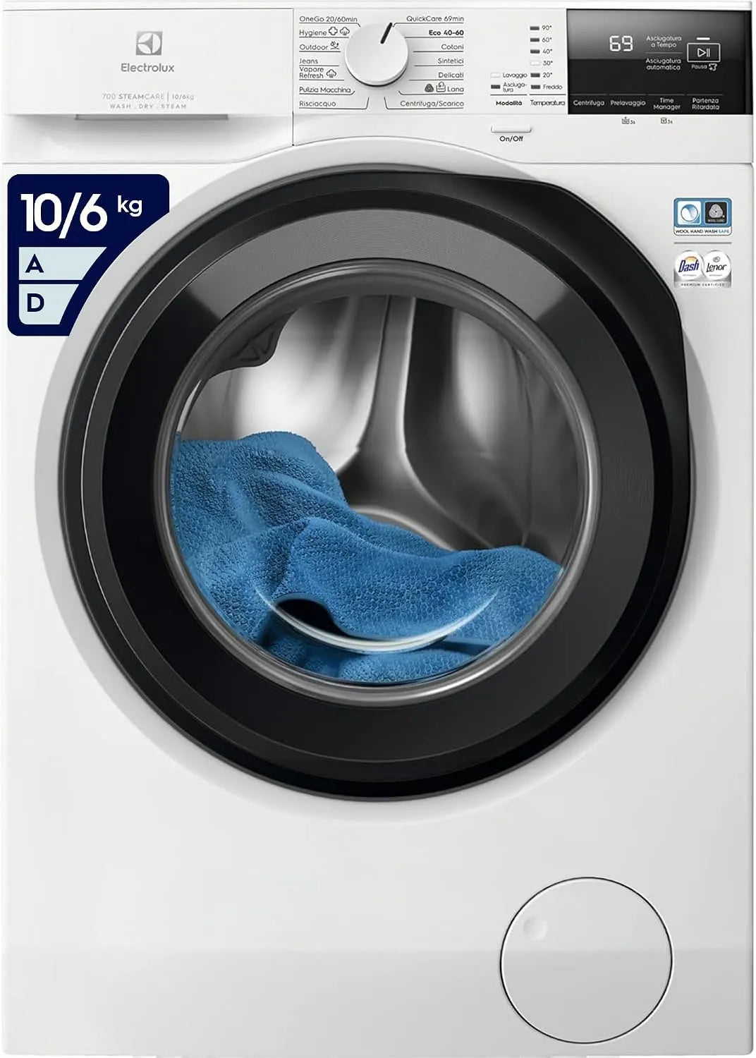 Electrolux Waschtrockner EW7W2106G, Serie 700 DualCare 10 kg