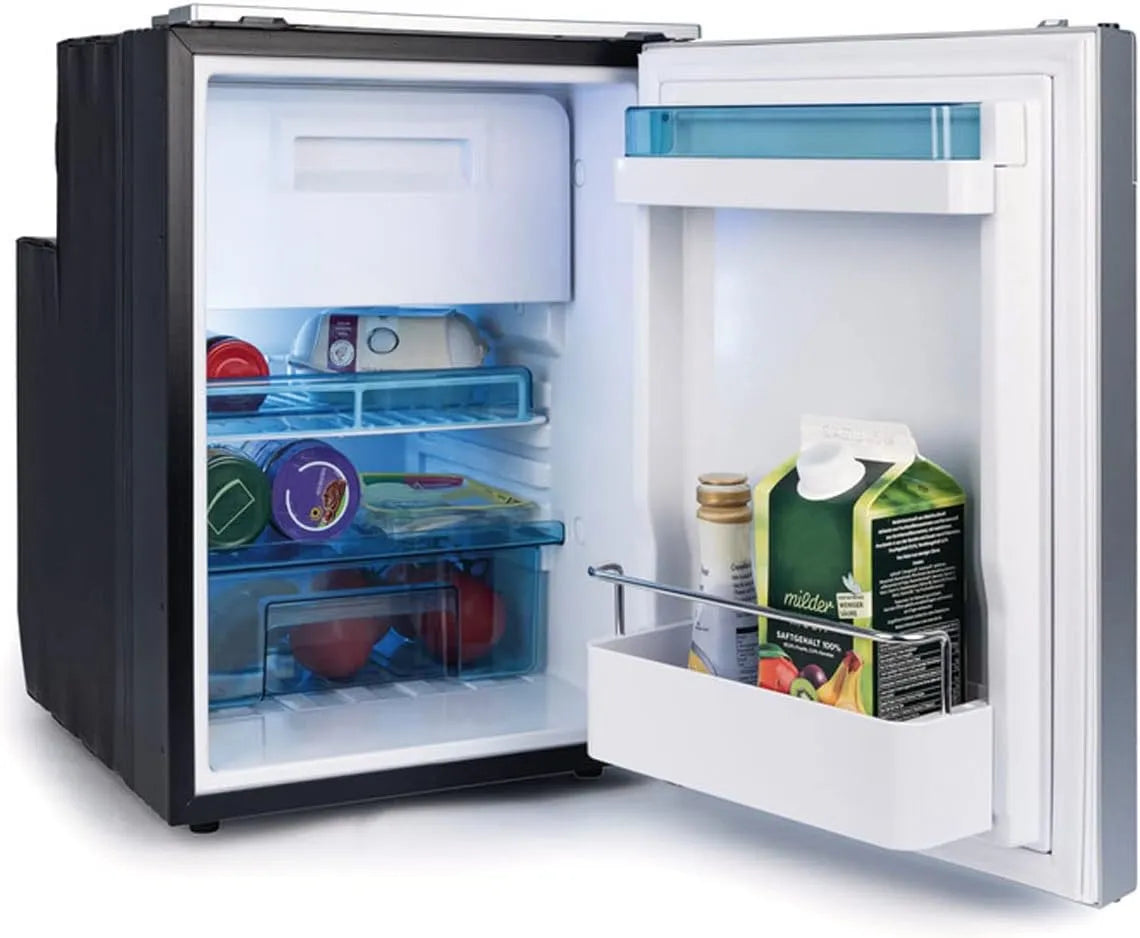 Kühlschrank, mit Gefrierfach 50L Kompressor Camping Einbau Kühl, Gefrierschrank klein 12/24V, Spannung 24V
