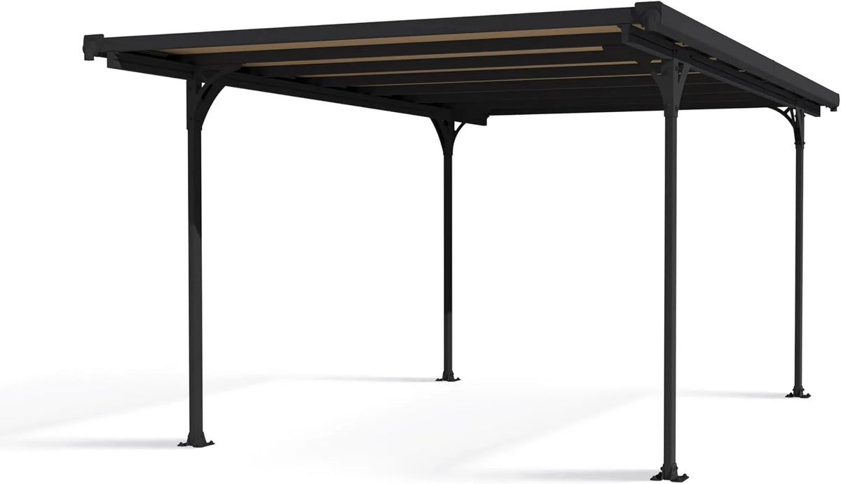 Carport 5000 Canopia, Modena ca. 504 x 300 cm Aluminium in Schwarz