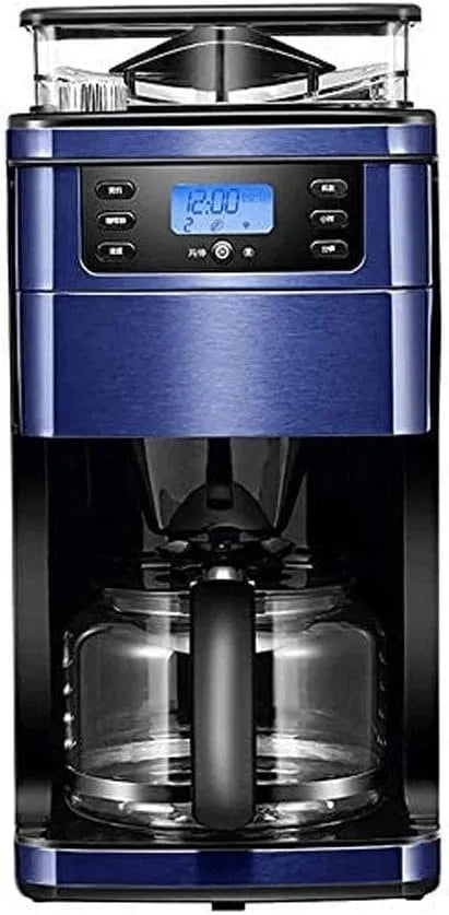 Kaffeemaschine, Filterkaffeemaschine, Mahl- und Brühautomat mit eingebautem Mahlwerk, WiFi, automatische amerikanische, Kaffeemühle