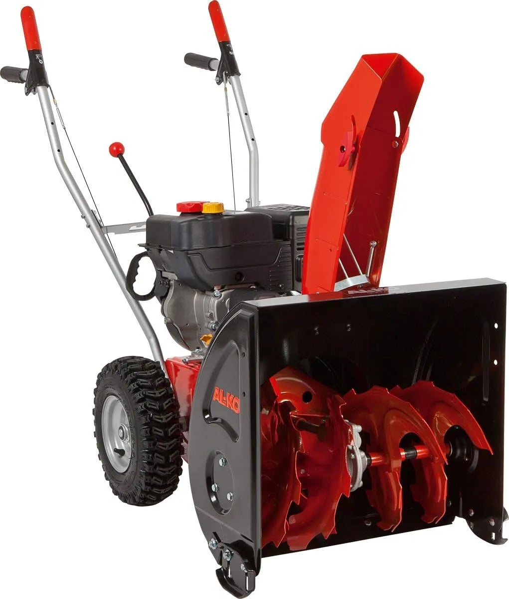 560 II Snowline AL-KO Benzinschneefräse, Leistung 4.0 kW, 56 cm Räumbreite, Einzugshöhe 30 cm, 182 ccm, drehbarer Auswurfschacht, Luftbereifung