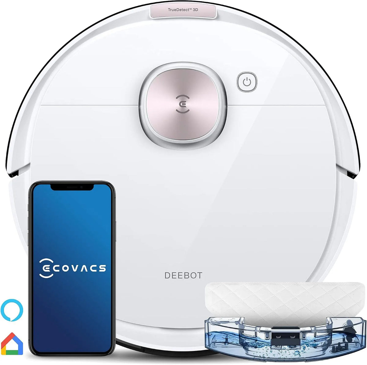 Ecovacs Saugroboter, T8 Pure, DEEBOT X2 Omni mit Wischfunktion 8000Pa