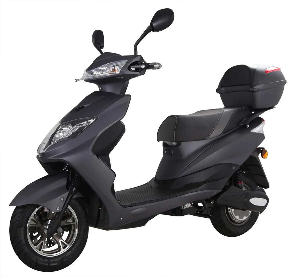 Elektroroller 'Eagle', 2000 Watt, 60 km Reichweite, 45 km/h, Elektro-Roller, E-Roller mit Straßenzulassung, E-Mofa, Blei-Gel-Akku, Produktvideo