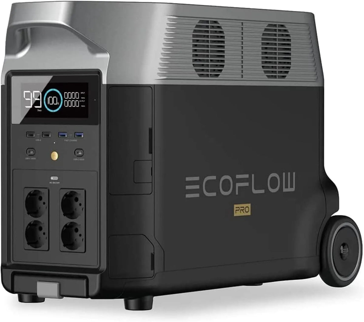 Stromgenerator LiFePO4-Batterie 25kWh, Solar mit 3600W AC Ausgängen, Stromspeicher für Zuhause, Reise, erweiterbare Stromversorgung bis zu