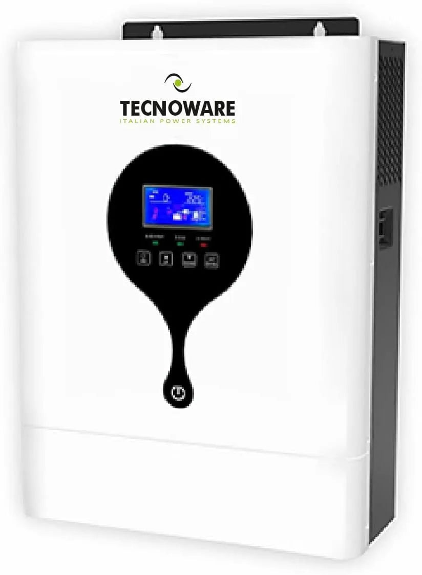 Modell USB USB 3500VA 120V-450V USB/RS232 Tecnoware Power, RS232 Schnittstelle, Systems, Hybrid Solar-Wechselrichter, Reine Sinuswelle, MPPT, Weiß