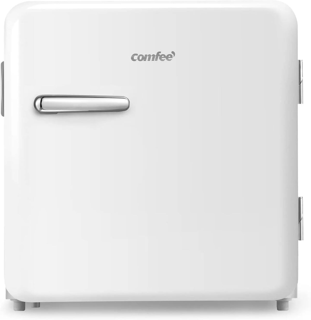Comfee Modell RCD50WH1RT, 50 cm Height, Mini Fridge, Adjustable Temperature Control, White, Fassungsvermögen 47 L Cool Box, 100 kWh per Year