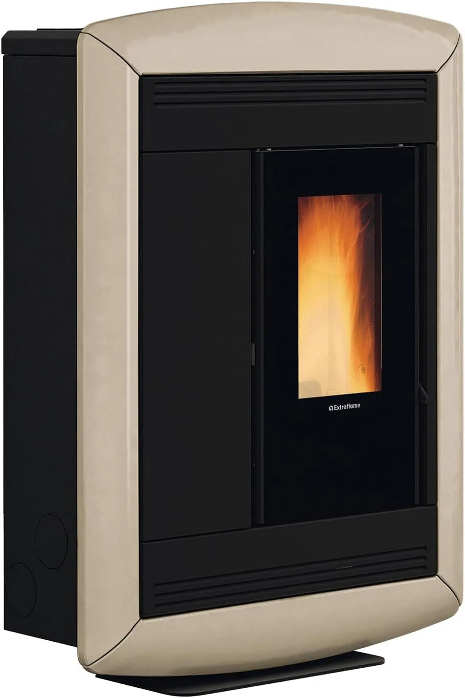 Pelletofen Souvenir Lux Evo La Nordica-Extraflame, Leistung 10,2 kW, Heizt bis zu 2 Räume, Farbe Grau