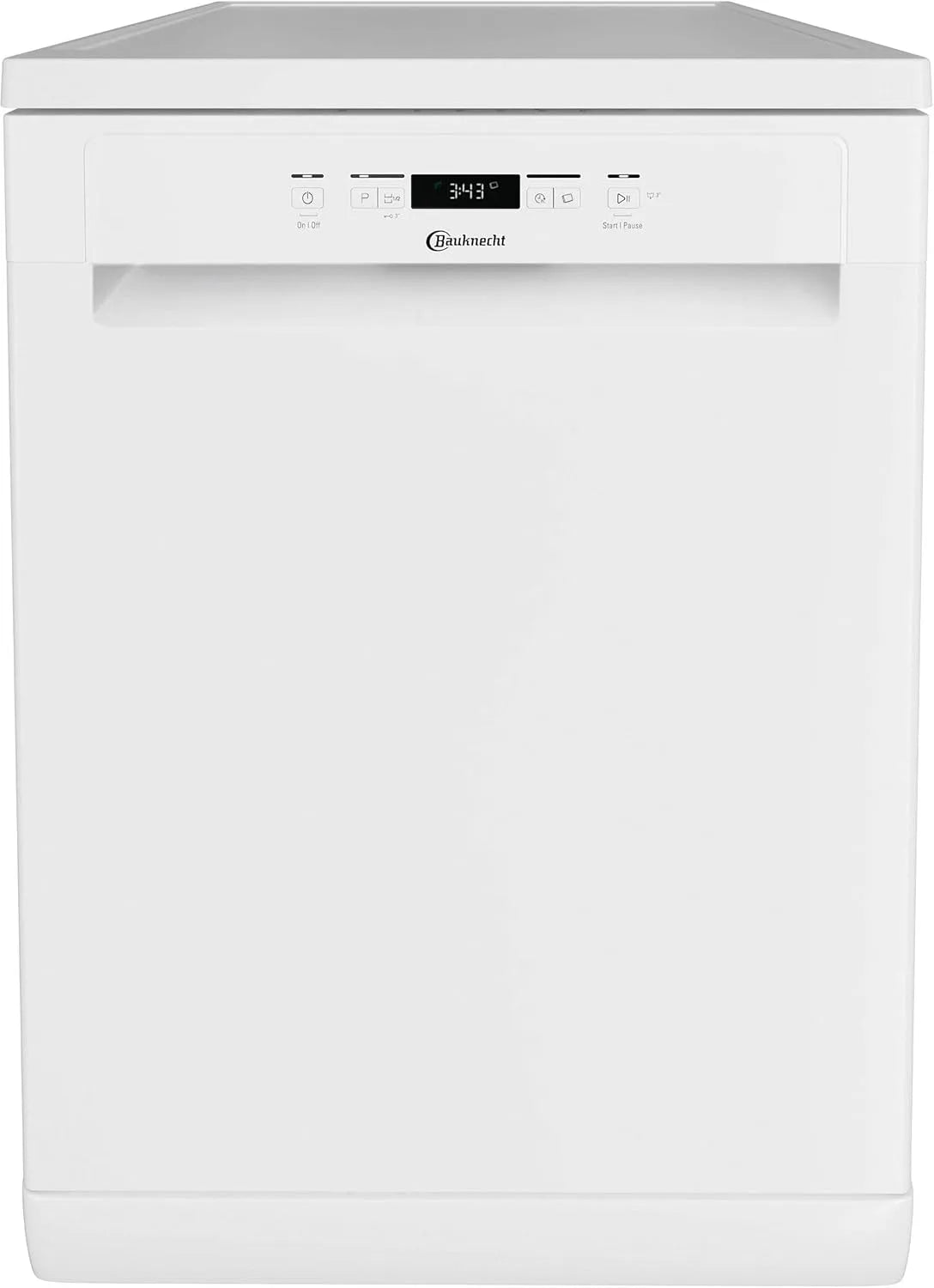 Bauknecht Geschirrspüler B2F HD624, 14 Maßgedecke, Hygieneprogramm, Startzeitvorwahl, Breite 60 CM, A Freistehender, Vollwasserschutz